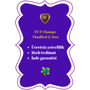 FUT Champs  Finalleri 2. Sıra