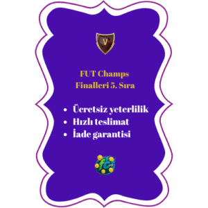 FUT Champs  Finalleri 5. Sıra